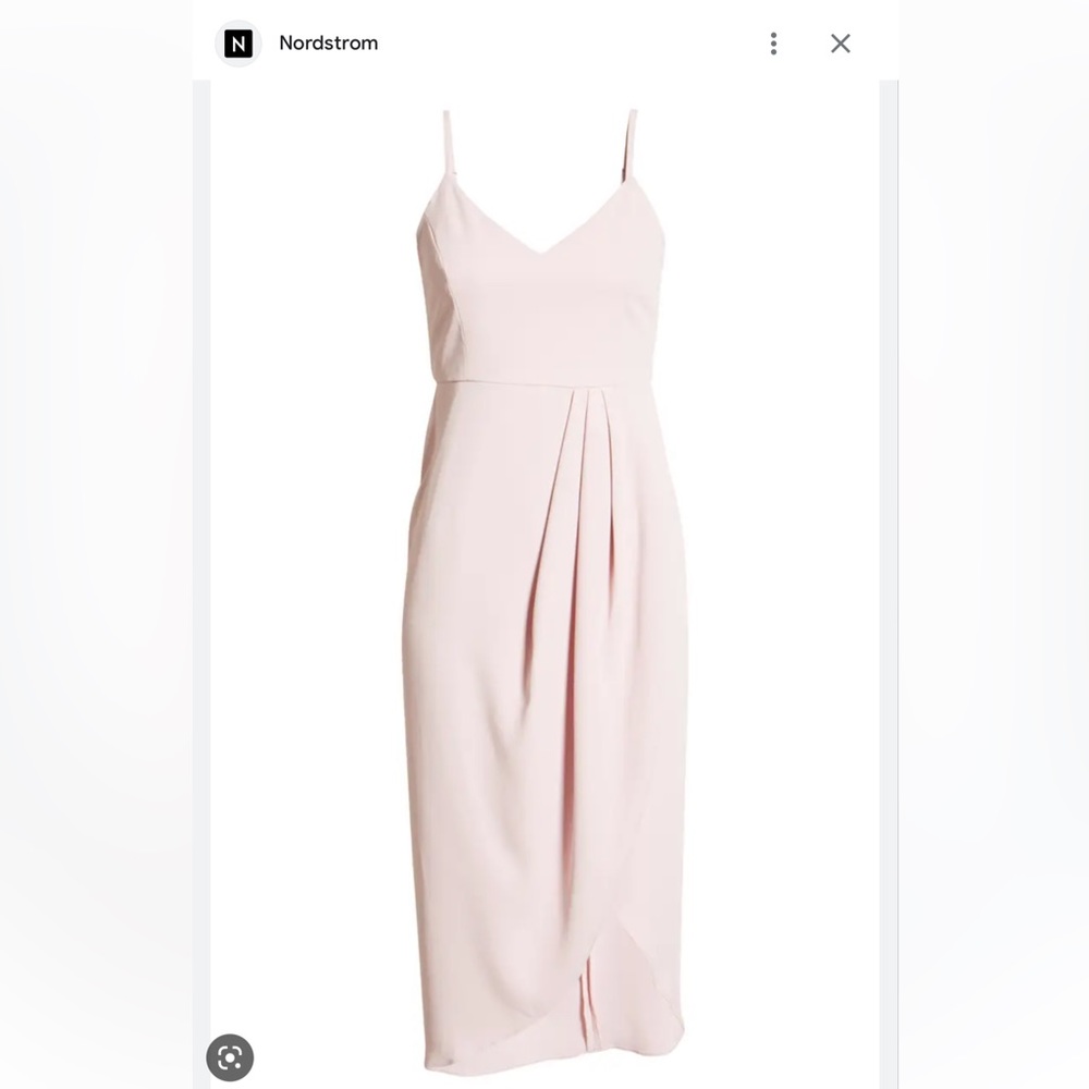 LULUs REINETTE MIDI DRESS